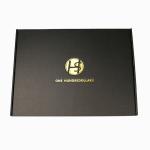 Factory customized wholesale design corrugated packaging shipping black mailer