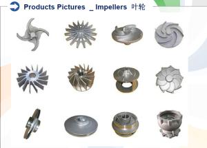 Wholesale OEM Investment Casting Services , Precision Casting Services Impellers 6g-80KG Weight from china suppliers
