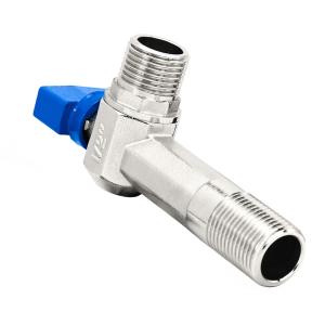 Wholesale OEM Quick Open 90 Degree Angle Stop Cock Valve Size Customized from china suppliers