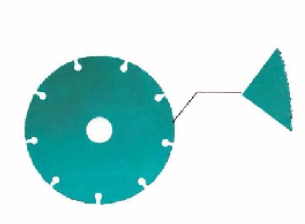 115mm Vacuum Brazed Diamond Disc Concrete Cutting Wheel For Cutting Wood With