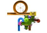 Children'S Spray Water Park / Home Water Park Equipment Customized Color