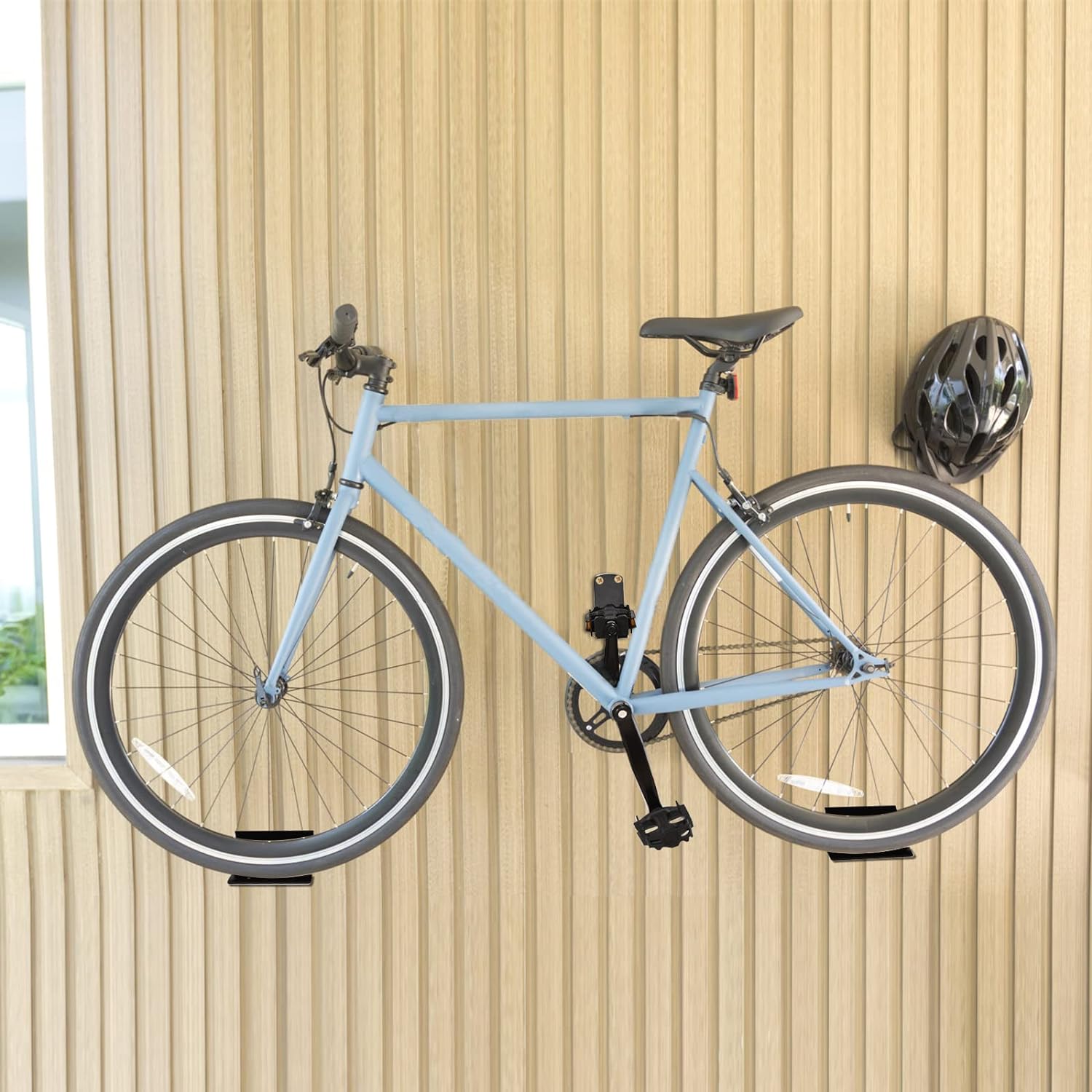 Metal Steel Bracket Bike Wall Mount for Standard Bikes in Indoor or Garage Storage