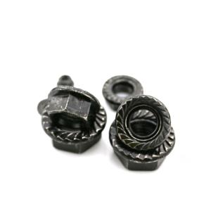 Wholesale DIN6923 Serrated Flange Nut Black M14 Hex Grade 8 Flange Nut from china suppliers