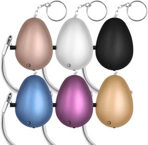 Wholesale 4*LR44 Safety Alarm Keychain For Women Children 50g 2.75*2.08*0.05in from china suppliers