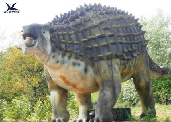 Animatronic Outdoor Dinosaur Statues , Dinosaur Yard Decorations With Infrared
