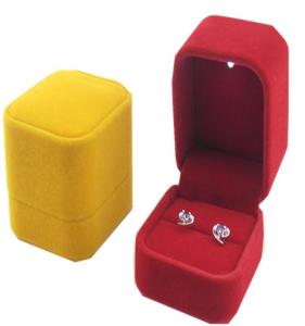 Wholesale fashion beauty luxury velvet ring box from china suppliers