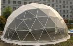 Rustproof Windproof Geodesic Steel Large Dome Tent For Events