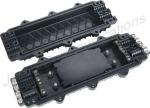 2 In 2 Out 96 Ports Fiber Optic Closure Horizontal Optical Fibre Cable Joint