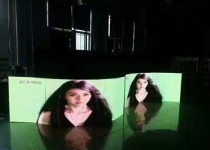 Wholesale Stage Background 500X500mm 45 Degree P3.91 Curved LED Screen from china suppliers