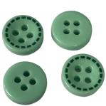 Silk Print Diy Resin Buttons 4 Holes 16L For Sewing Blouse Shirt