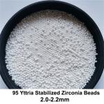 95 Yttrium Stabilized Zirconia Beads Grinding Media For High Viscosity & High