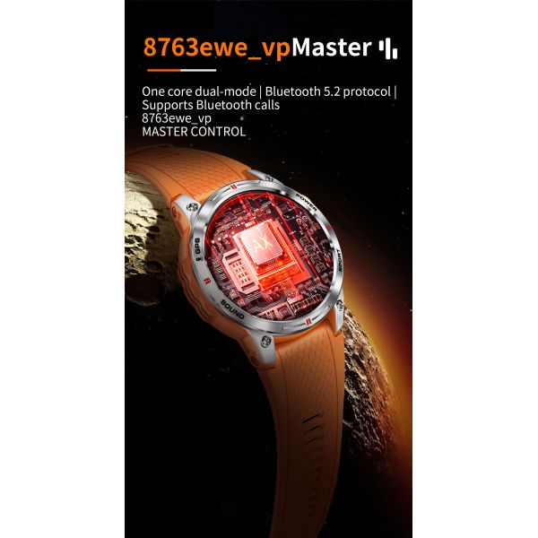 NX18 PRO 2024 Smart Watch - 1.5inch AMOLED Screen, GPS, Bluetooth Calling, IP68 Waterproof