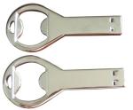 New 2GB~32 GB G USB 2.0 Metal Bottle Opener Flash Memory Stick Drive
