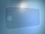 Al2O3 Sapphire Crystal Glass A - Axis Orientation For Phone Cover Protective