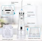 FCC Cordless Dental Water Flosser , White Cordless Select Water Flosser