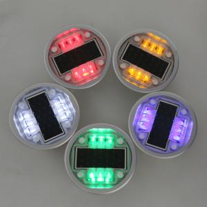 Wholesale Cat Eye Road Raised Marker Warning Lights Led Solar Cell Cast Aluminum Material from china suppliers