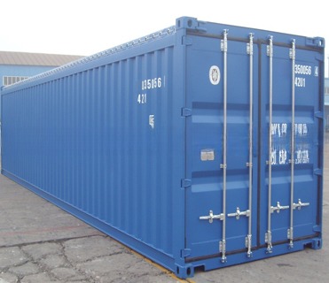 40ft Open Top Shipping Containers with Soft Type PVC Tarpaulin Roof Cover in Excellent Condition