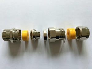 Wholesale Stainless Steel Explosion Proof Cable Gland , IP54 Metal Cable Connectors from china suppliers