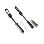 10PCS Stainless Steel and Plastic Suspension Cable Clamp for Network FTTH Inlet