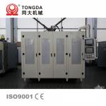 White PE Making Milk Bottle Blow Molding Machine Double Station