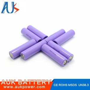 Wholesale 2600mAh 3.7V Li Ion Battery Cells 18650 Cylindrical Powerful from china suppliers
