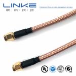 Wurth Elektronik RG142 coaxial cable 50 Ω, 4.95mm OD SMA male to SMA male white