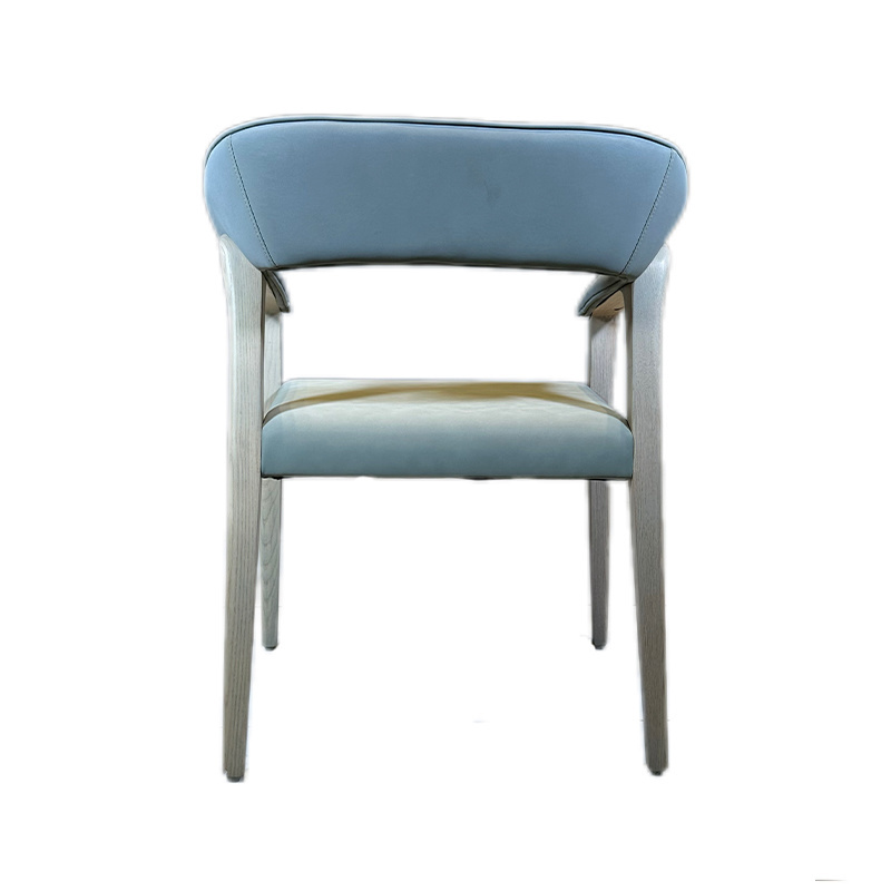 Wholesale Leisure Fabric Armrest Back Chair for Dining Room Home Hotel Furniture