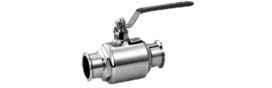 2 Pcs Clamp Type Ball Valve DN20-DN50