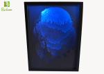 Sculpture Light Paper Cut Box Merchandising Illuminated Snow Woods Music System