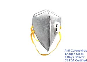 Wholesale Ffp2 Vertical Fold Flat Mask , Facial Disposable Dust Mask Ffp2 With Valve from china suppliers