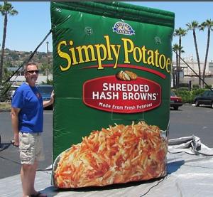 Wholesale Outdoor Inflatable Replica for Snacks Advertising from china suppliers