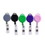 Deyi Badge Reel,Retractable Plastic,Round