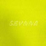 Circular Knit Stripe Recycled Nylon Spandex Fabric Lightweight / Quick Drying
