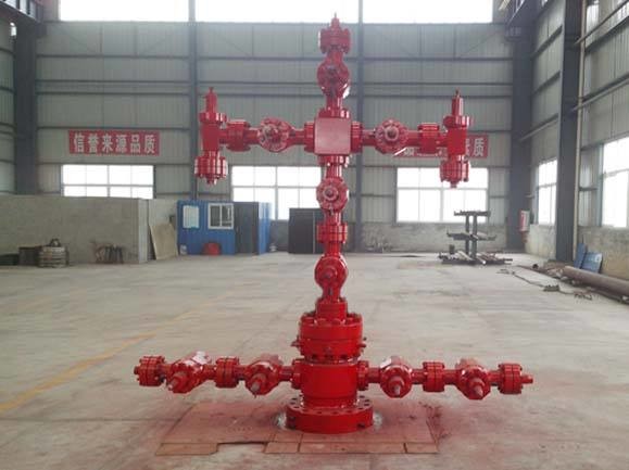 API 6A Wellhead 2-9/16" 3000psi PSL1 & PR1 X-Mas Tree , Oil Well Drilling Christmas Tree/ X-Mas Tree