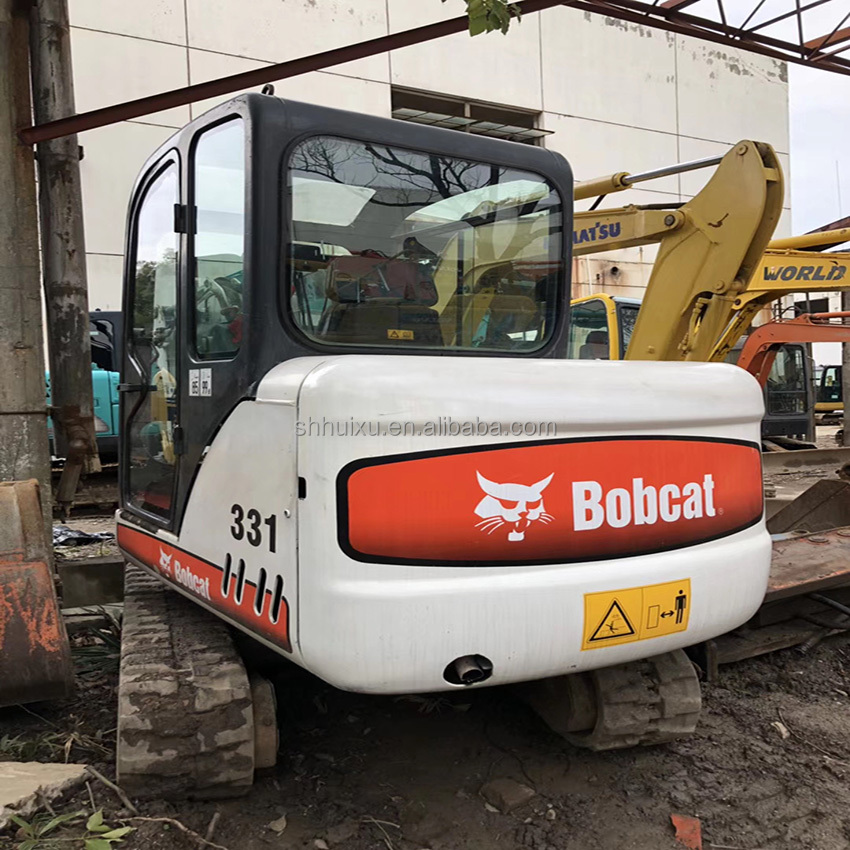 Second Hand good quality crawler excavator BOBCAT331 3.1T Used Excavator Digging Machine for sale