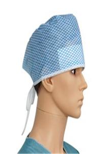 Wholesale Polypropylene Disposable Head Covers / Disposable Surgical Caps With Tie On from china suppliers