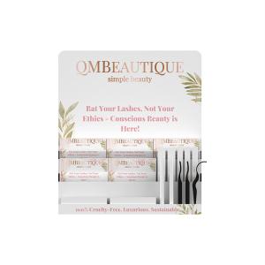 Wholesale Cosmetics Retail Store Countertop Acrylic False Eyelash Display Stand Lashes Rack from china suppliers