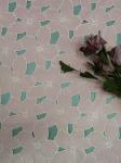 100% Polyester Laser Cut Lace Applique Fabric For Wedding Dress