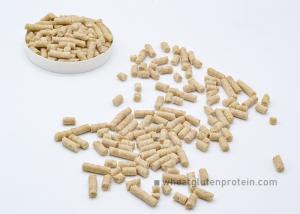 Wholesale Wheat protein pellet for feed nutrition for eel, shrimp, salmon and so on from china suppliers