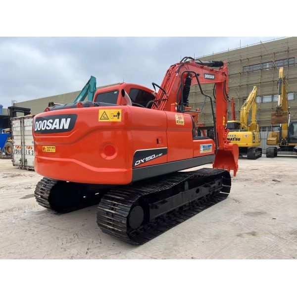 Crawler Mounted DX150-9C Used Doosan Excavator Original Korea Versatility