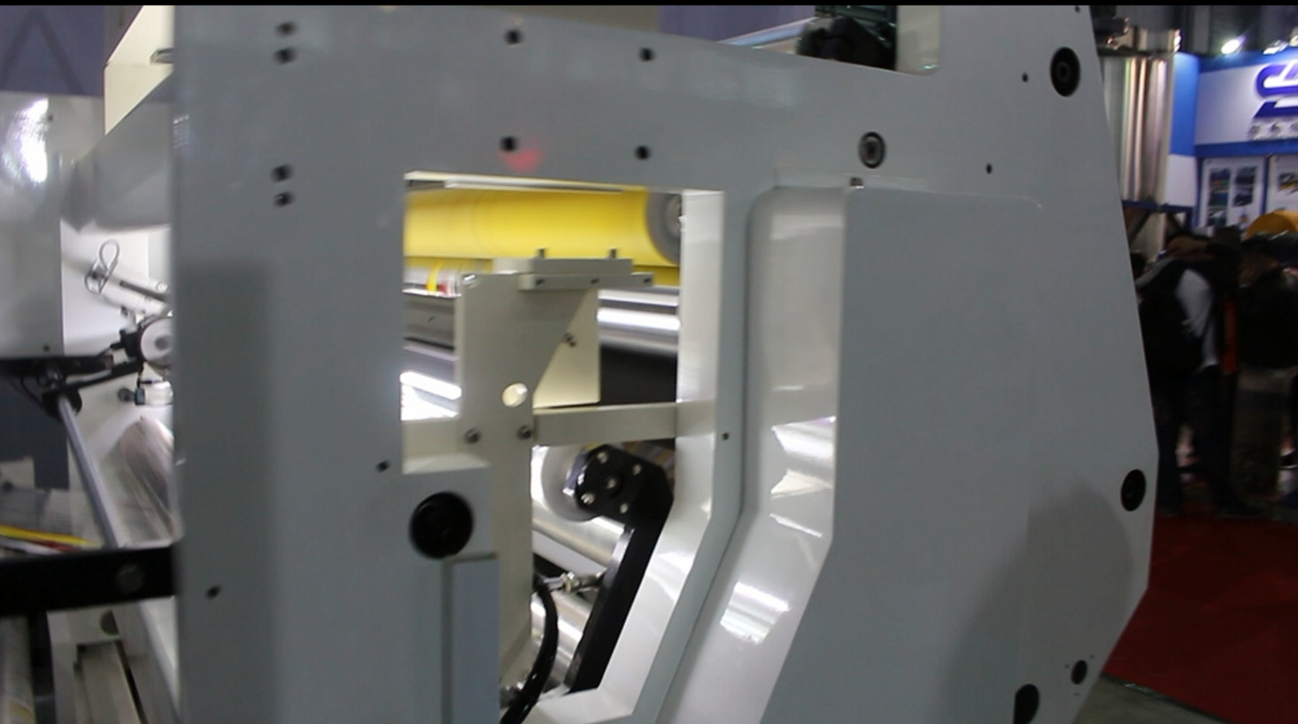 Finished Printed Material Inspection Rewinding Machine Hydraulic Lifting With Camera