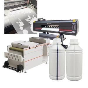 Wholesale DTF UV Textile Digital Printing Inks PET Film Transfer Ink For Epson DX5 5113 L1800 L805 from china suppliers