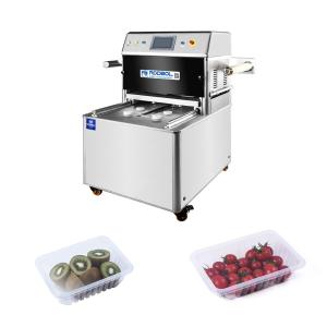 Wholesale Nitrogen Filling MAP Packaging Machine , Vegetable Fruit Vacuum Sealer from china suppliers