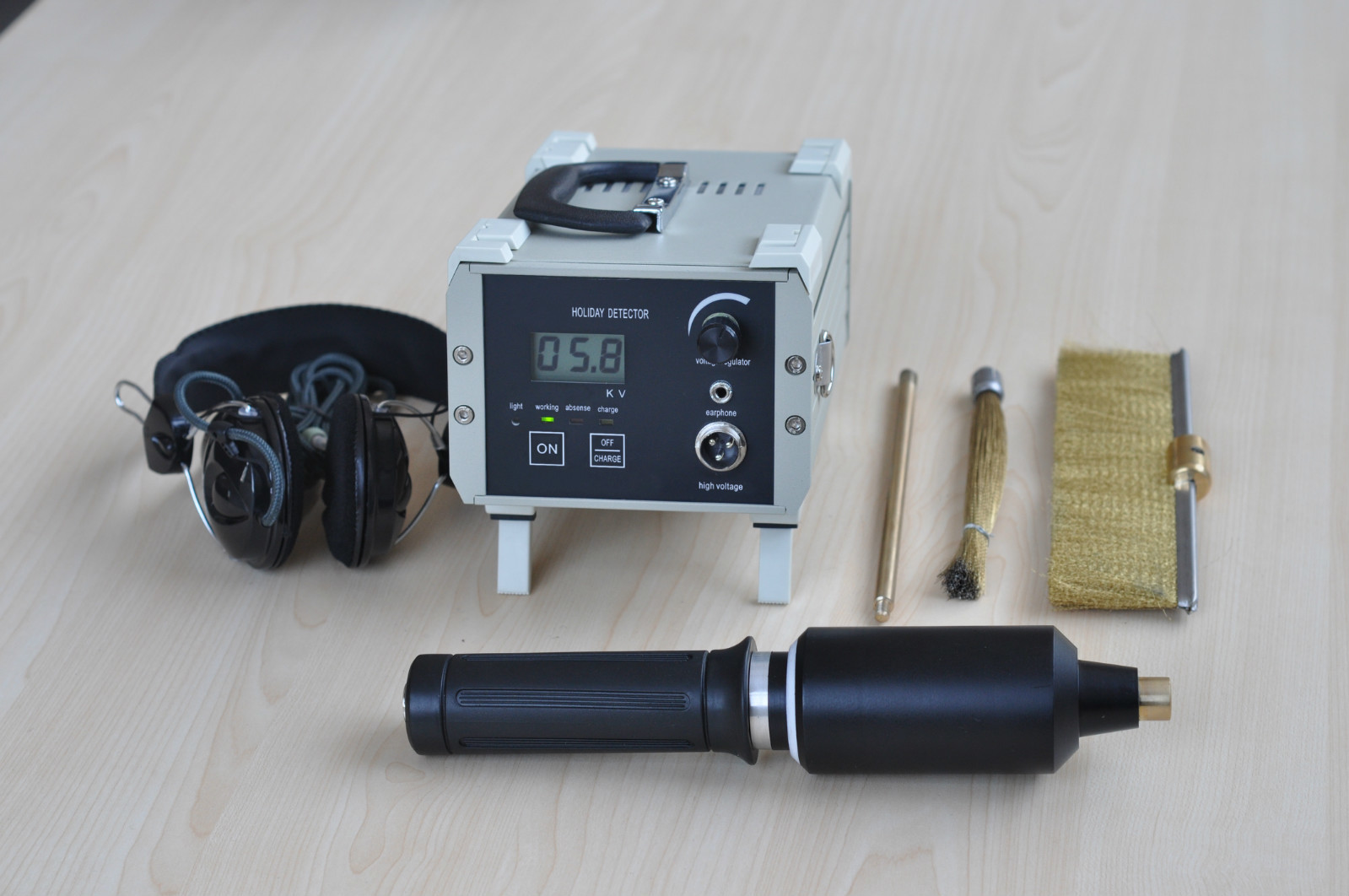 Spark Holiday Detector, Coating Inspecting Porosity holiday detector for pipelines