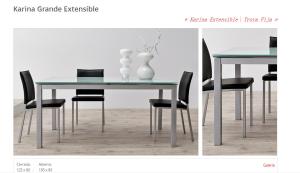 Wholesale Dt-914 Glass Extension Dining Room Table 1100(+300+300)*700mm Width With Modern Design from china suppliers