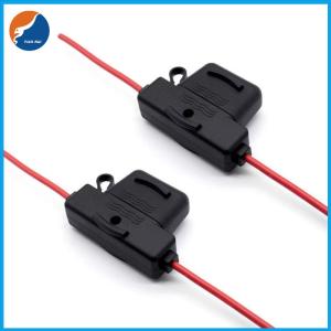 Wholesale TR-505 12-24V Volt Waterproof 8 10 AWG Inline Wire Leads Gauge Car Auto ATM MAXI Blade Fuse Holder from china suppliers