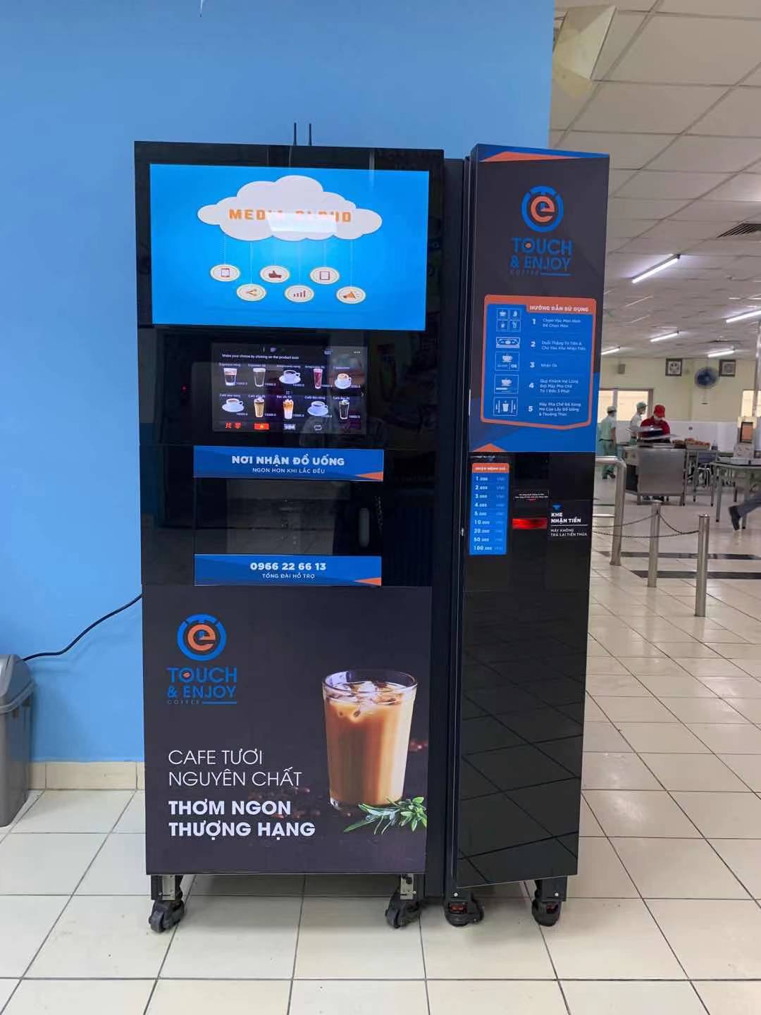 Iced Espresso Coffee Vending Machine SDK Function Support MDB