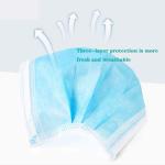 CE ISO13485 Disposable 3 Ply ETO Sterilized Surgical Mask
