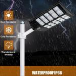 100w All In One Solar Street Light IP65 Waterproof Integrated Solar Street Lamps