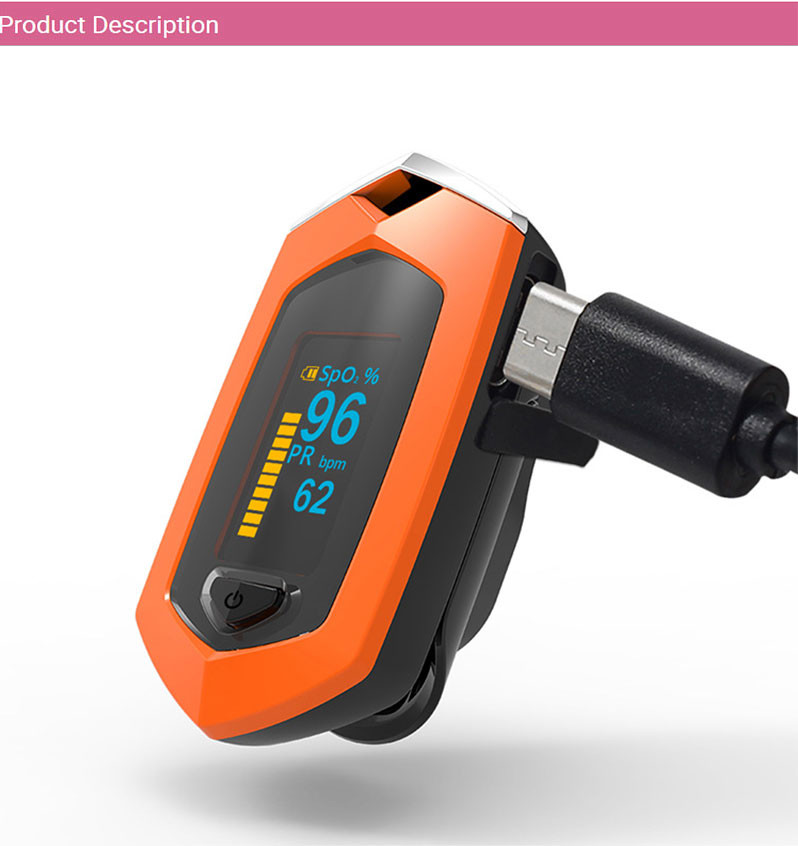 Bluetooth Medical Healthcare Equipment Fingertip Pulse Oximeter Jumper